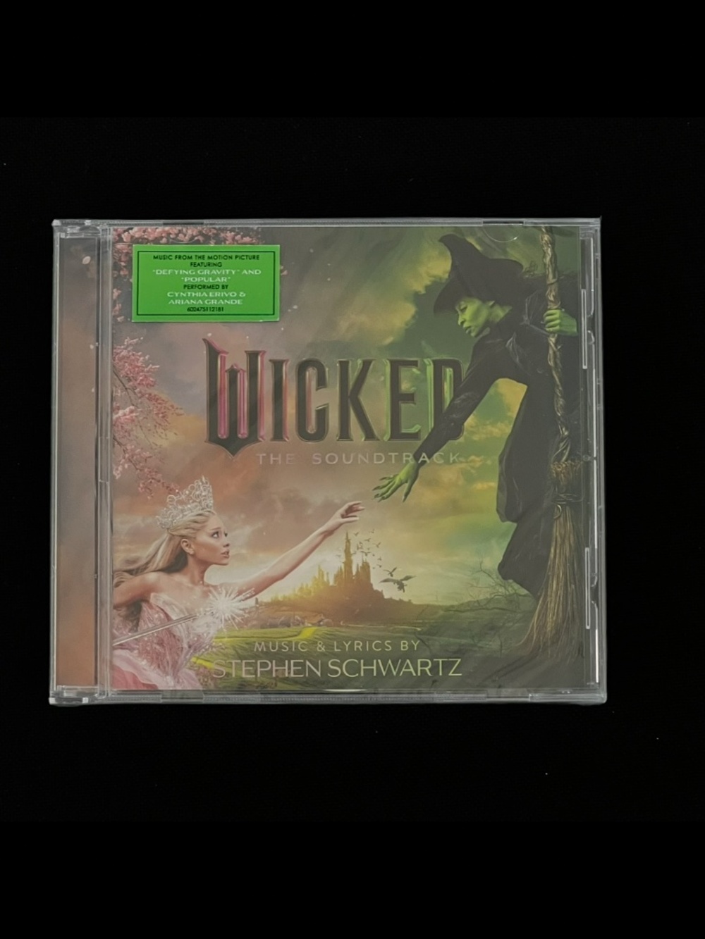 Sealed Wicked Part 1 Soundtrack CD Ariana Grande Cynthia Erivo Wicked CD